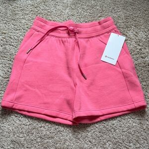 Lululemon Athletica Vibrant Pink Scuba Shorts